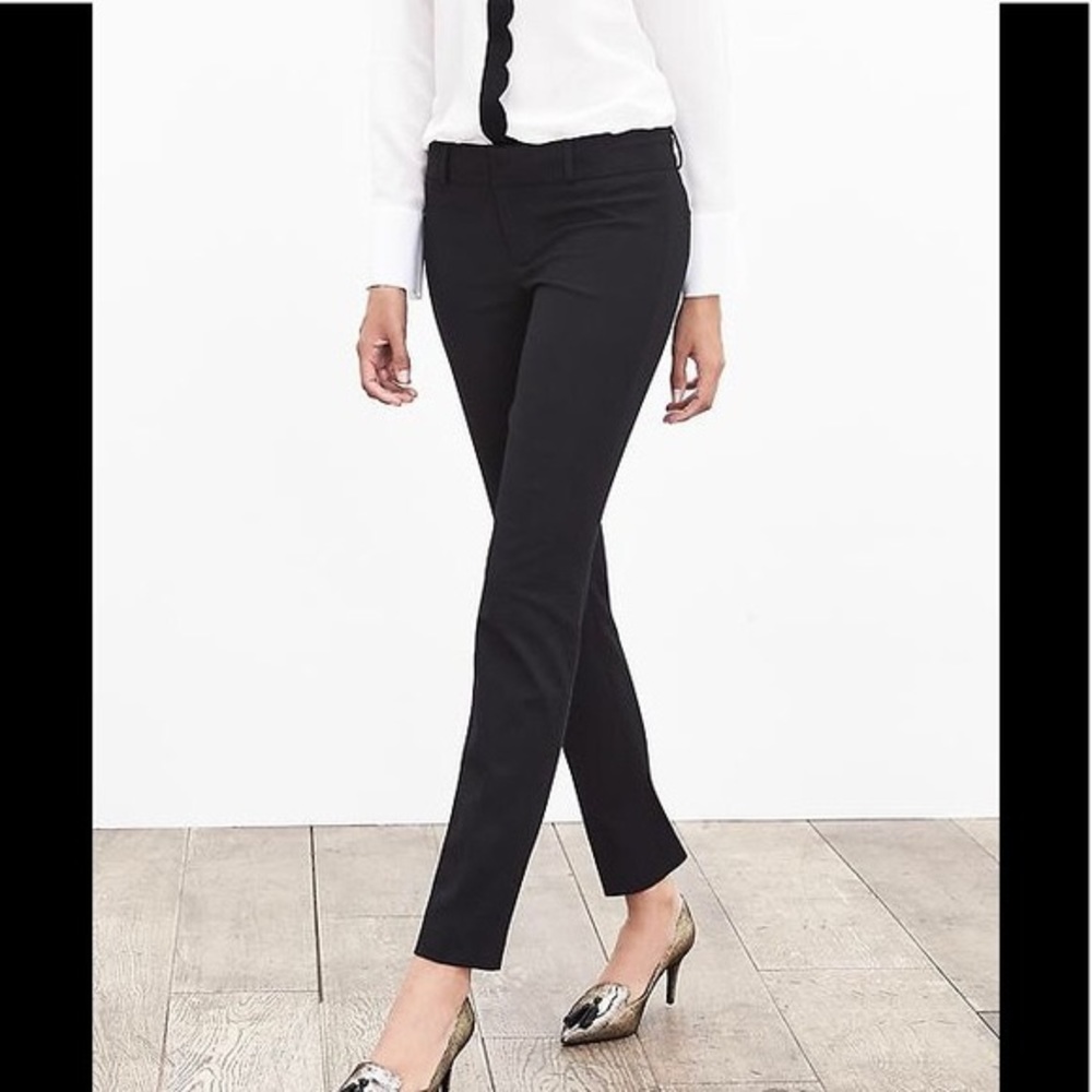 Size 0 Black Sloan Pants